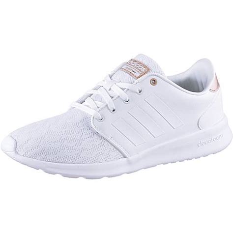 adidas damen cloudfoam daily qt clean fitnessschuhe weiß|adidas white cloudfoam.